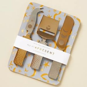 NWT Anthro Mona Cheese Knives Set/3